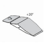 Afbeeldingen van Giove 3 - Driedelige behandelbank - Donker onderstel